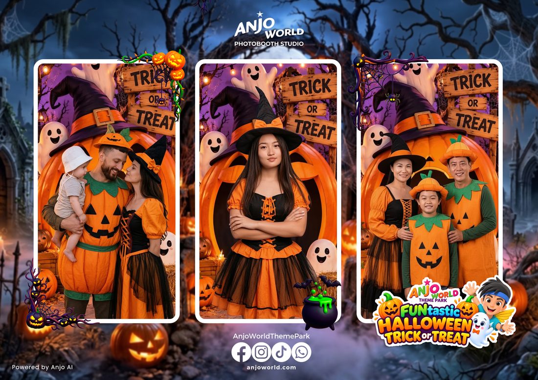 Spooky Graveyard Portrait frame sample