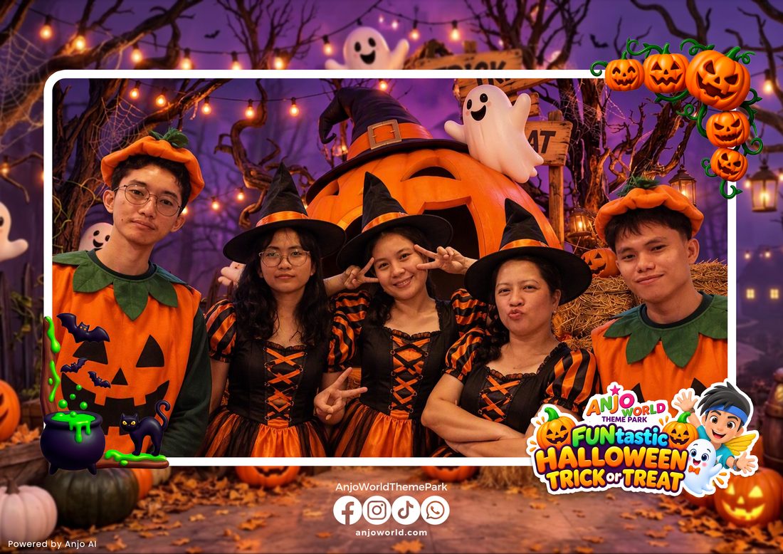 Trick or Treat Pumpkin One big photo sample